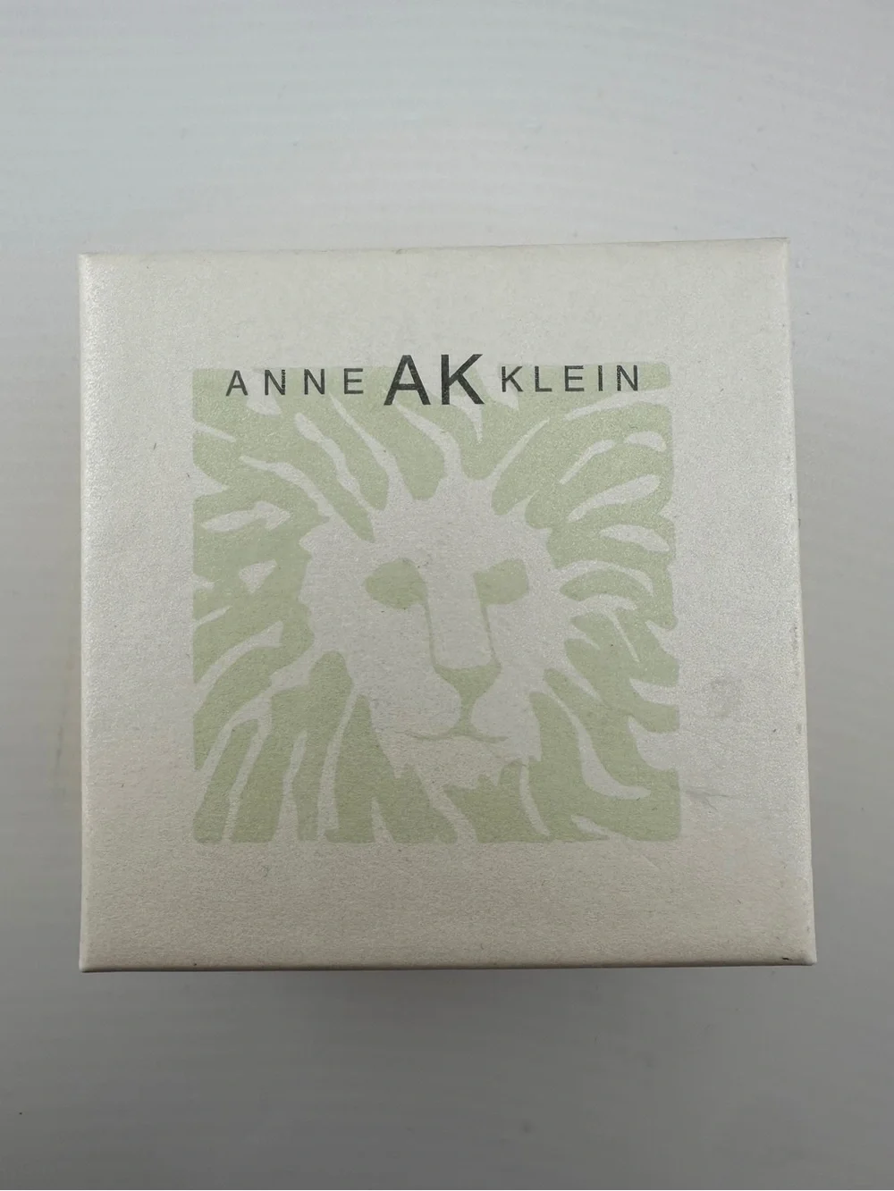 Anne Klein Silver Crystal Bow Pin